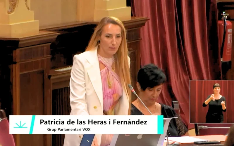 Patricia de las Heras desafía a Catalina Cirer sobre inmigración y menas en Baleares