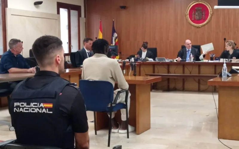 Condenado a cuatro años de cárcel un senegalés por violar a una joven tras drogarla en Magaluf