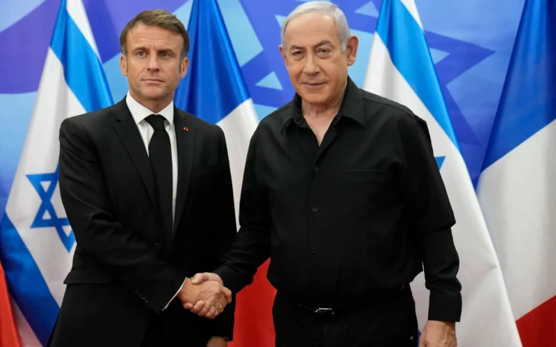 Netanyahu critica a Macron por su postura sobre Irán y el embargo de armas a Israel