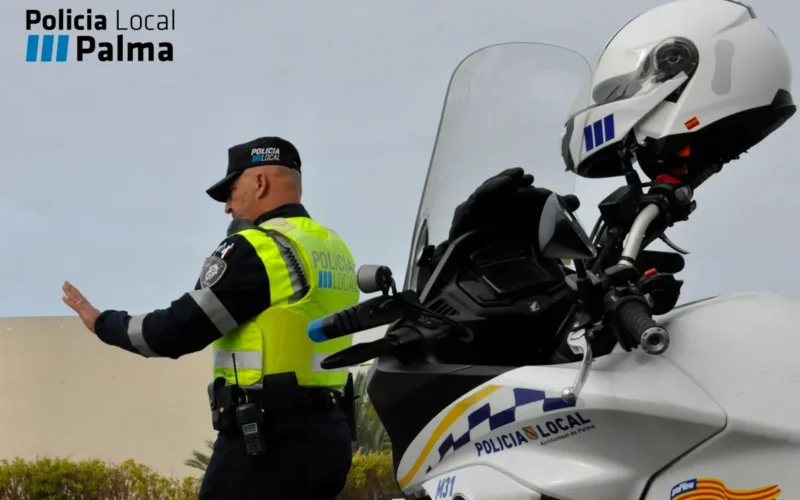 Un agente fuera de servicio en Palma intervino ante un conductor con el carnet retirado, acusado de un posible delito contra la seguridad vial.