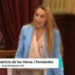 Patricia de las Heras de VOX critica al PP balear por adoptar medidas propias de la izquierda y traicionar su programa electoral.