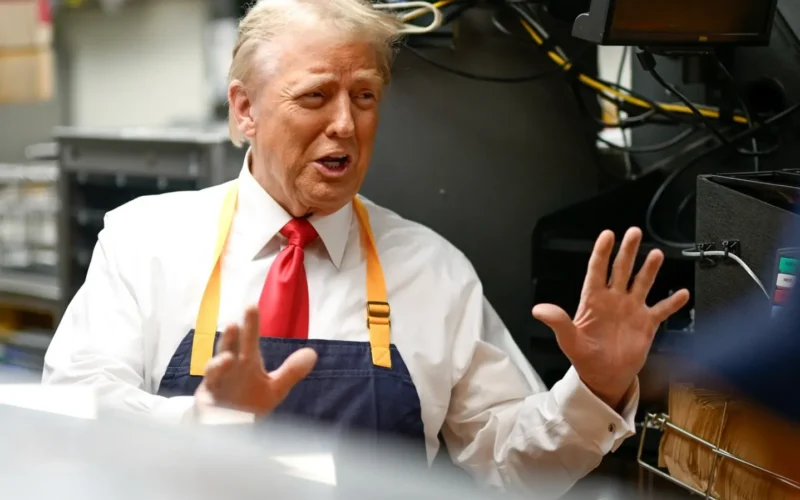 Trump se burla de Kamala Harris trabajando en McDonald’s: «Es una mentirosa»