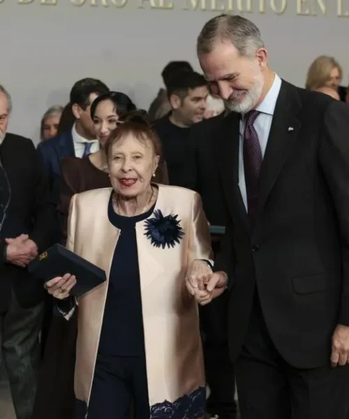 Gemma Cuervo, homenajeada en las Medallas de Oro a las Bellas Artes: emotividad y aplausos