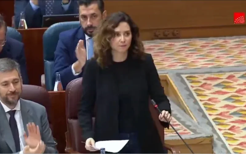 Isabel Díaz Ayuso arremete contra Sánchez