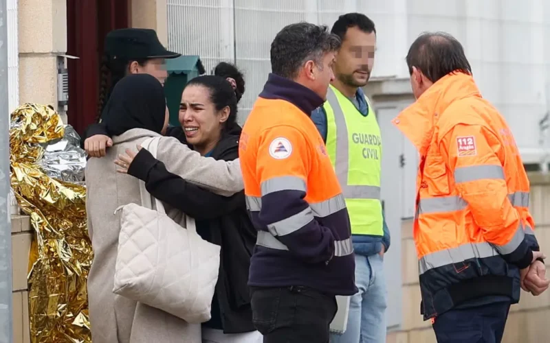 Diez muertos en un trágico incendio en una residencia de Villafranca de Ebro