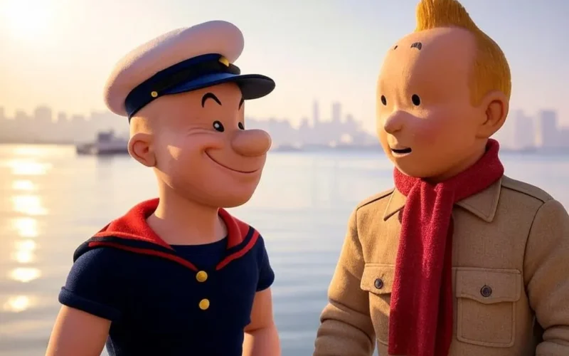 Popeye, Tintín y «Singin’ in the Rain» entran en dominio público en 2025